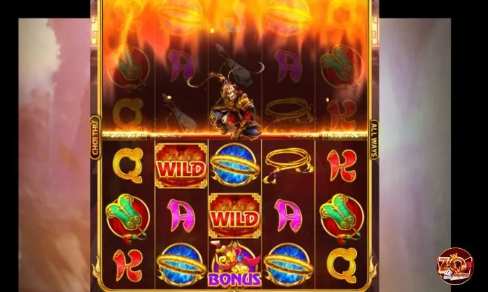 Tây du thần khí Zowin thuộc thể loại slots game