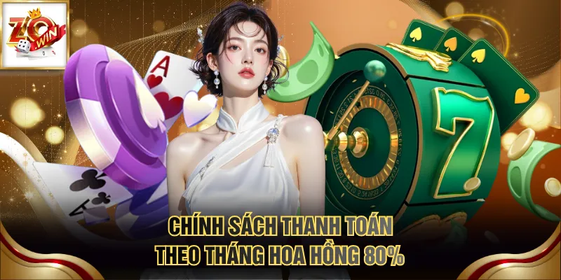 Đại Lý ZOWIN 2 Chính sách thanh toán theo tháng hoa hồng 80%