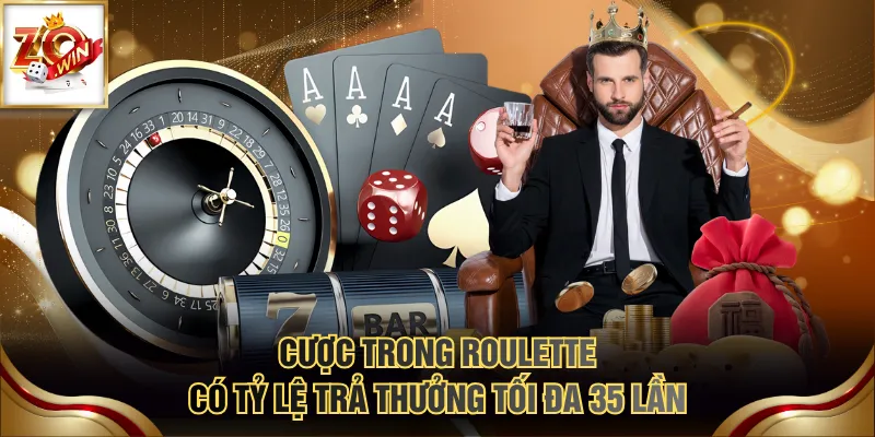 Các Cửa Cược Roulette Quan Trọng Nhất Người Chơi Nên Biết 3 Cược trong Roulette có tỷ lệ trả thưởng tối đa 35 lần
