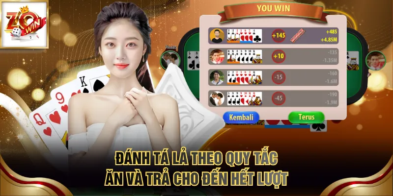 Chơi Phỏm Online Nhận Thưởng Cực Lớn Với Luật Chi Tiết 3 Đánh Tá Lả theo quy tắc ăn và trả cho đến hết lượt
