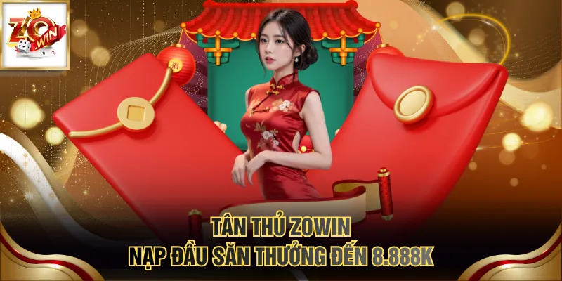 Zowin88 7 Tân thủ ZOWIN nạp đầu săn thưởng đến 8.888K