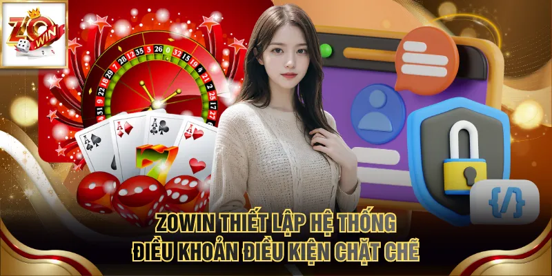 Điều Khoản Điều Kiện 1 ZOWIN thiết lập hệ thống điều khoản điều kiện chặt chẽ
